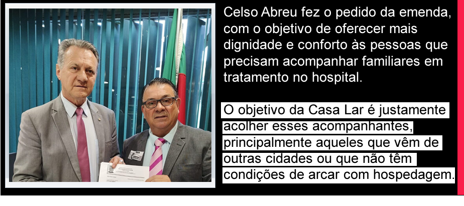 O anúncio foi feito durante uma transmissão ao vivo realizada pelo ex-vereador e presidente do PL no município, Celso Abreu.