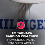 BANDIDO COM CINCO HOMICÍDIOS MORRE EM CONFRONTO COM A BRIGADA MILITAR EM TAQUARA
